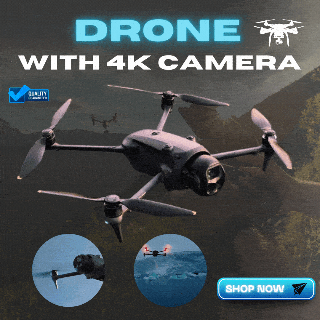 Next-Gen AirView Pro 4: Triple Camera Drone for Beginners & Pro-Level Shots